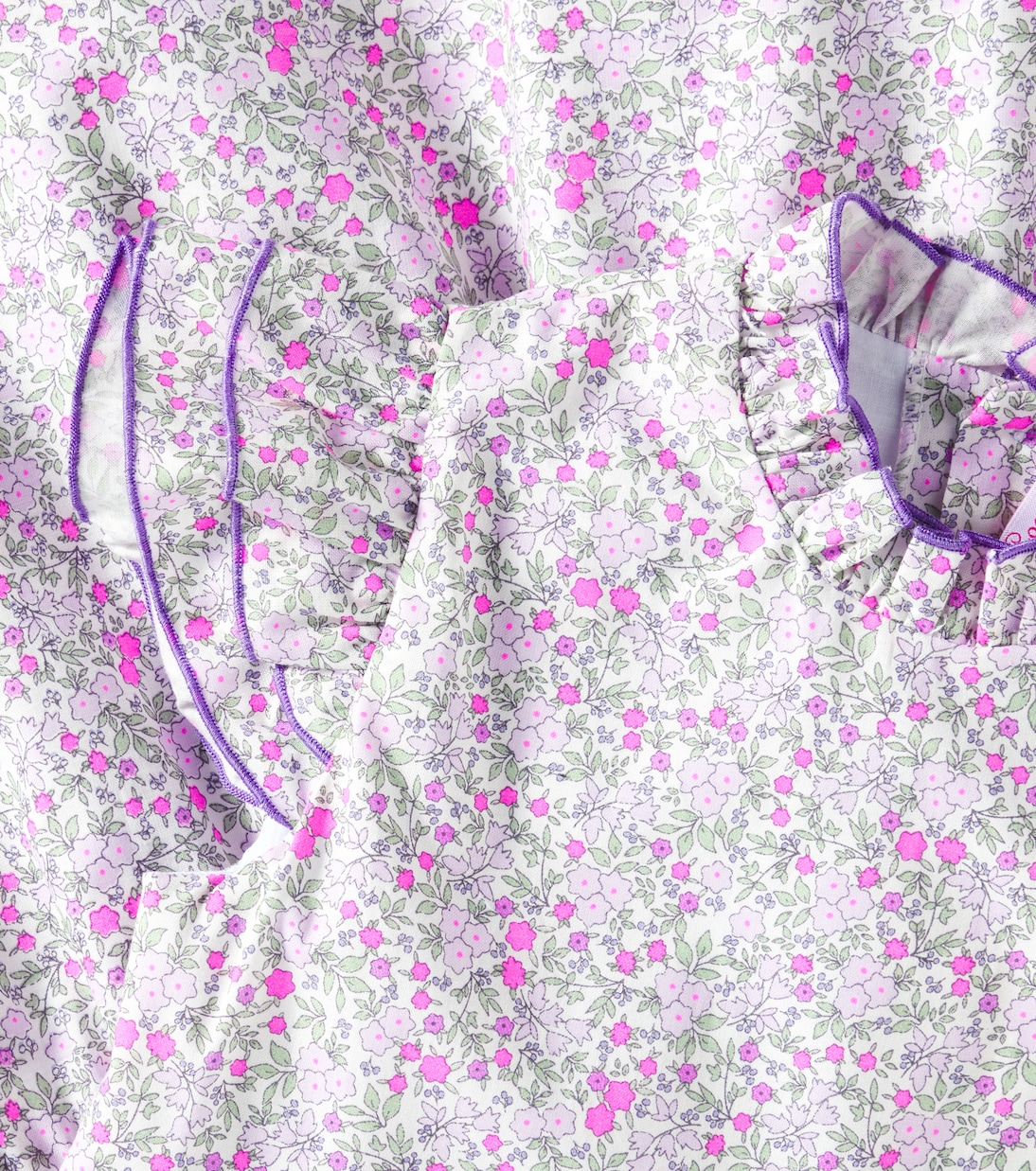 Robe Filomela en coton à fleurs | La Coqueta
