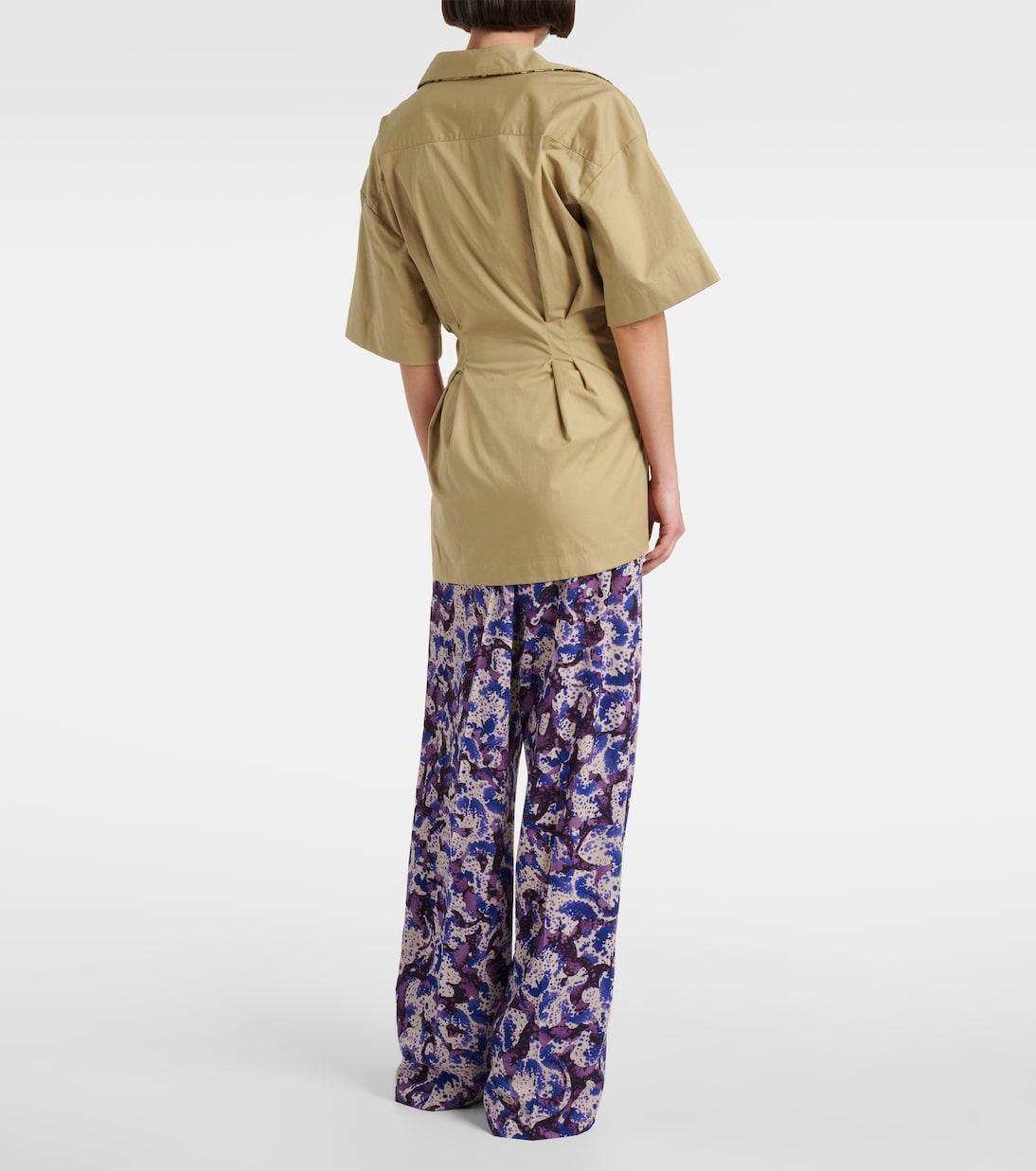 Camisa de sarga de algodón | Dries Van Noten