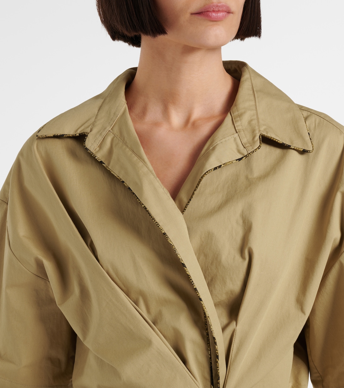 Camisa de sarga de algodón | Dries Van Noten