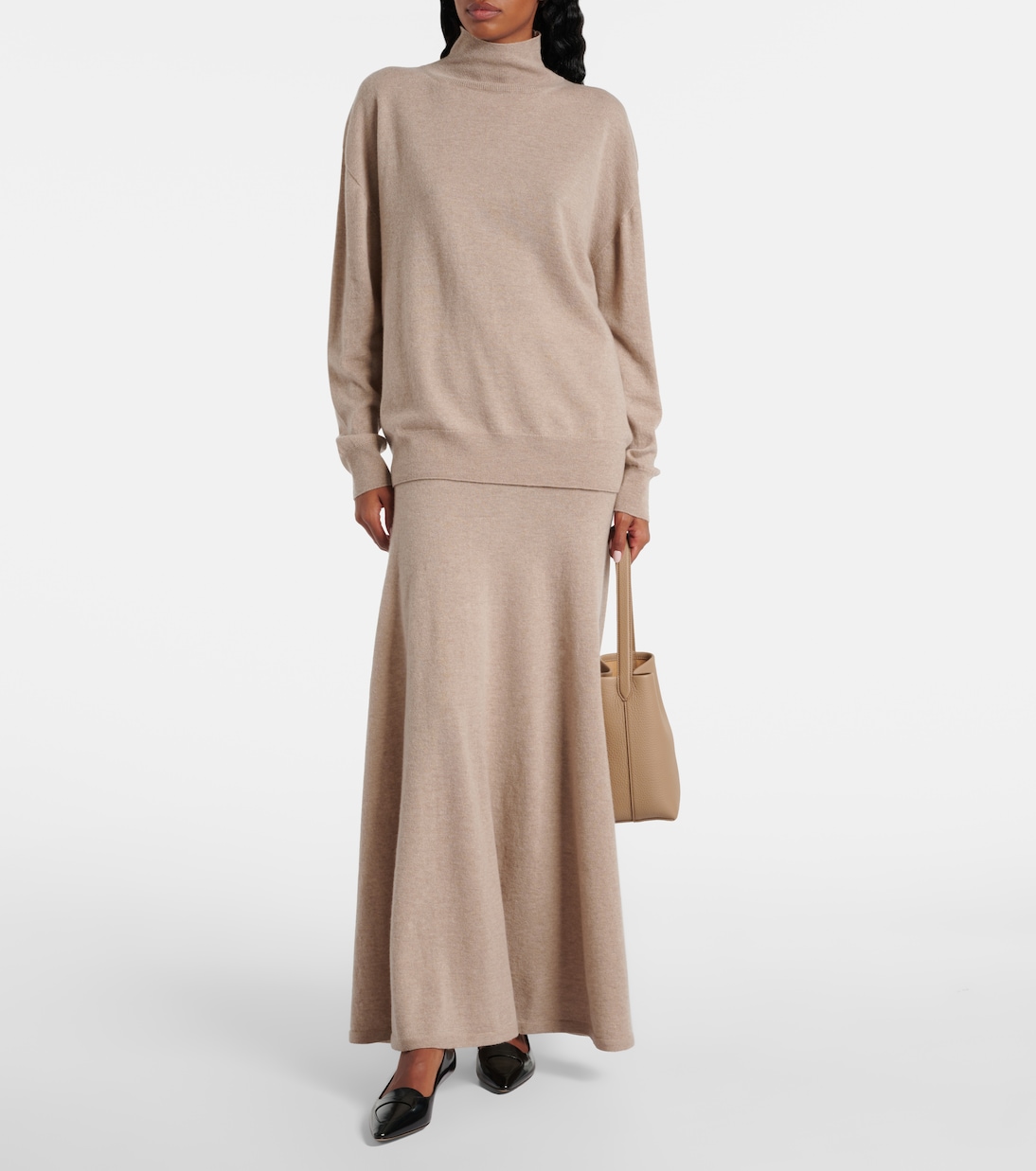 Gonna lunga Jovan in cashmere | The Row