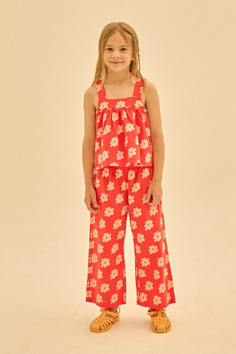 Pantaloni a gamba larga in cotone | Jellymallow