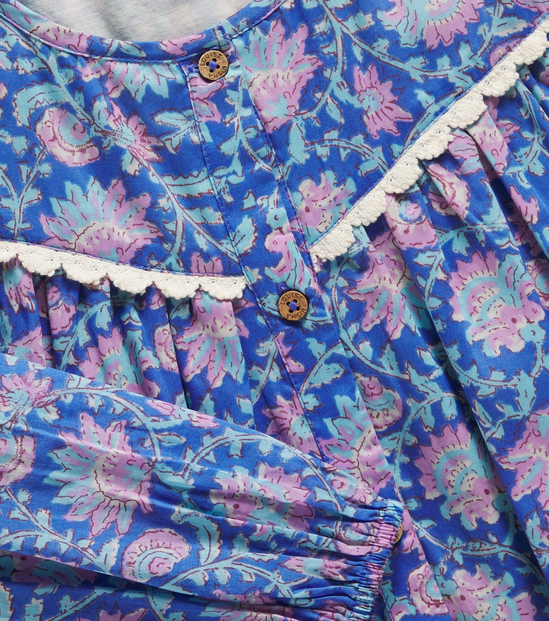 Bedrucktes Kleid Conny aus Baumwolle | Louise Misha