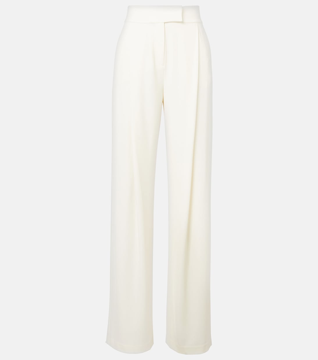 High-rise crêpe wide-leg pants | The Sei