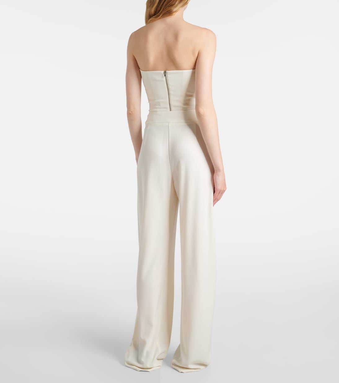 High-rise crêpe wide-leg pants | The Sei