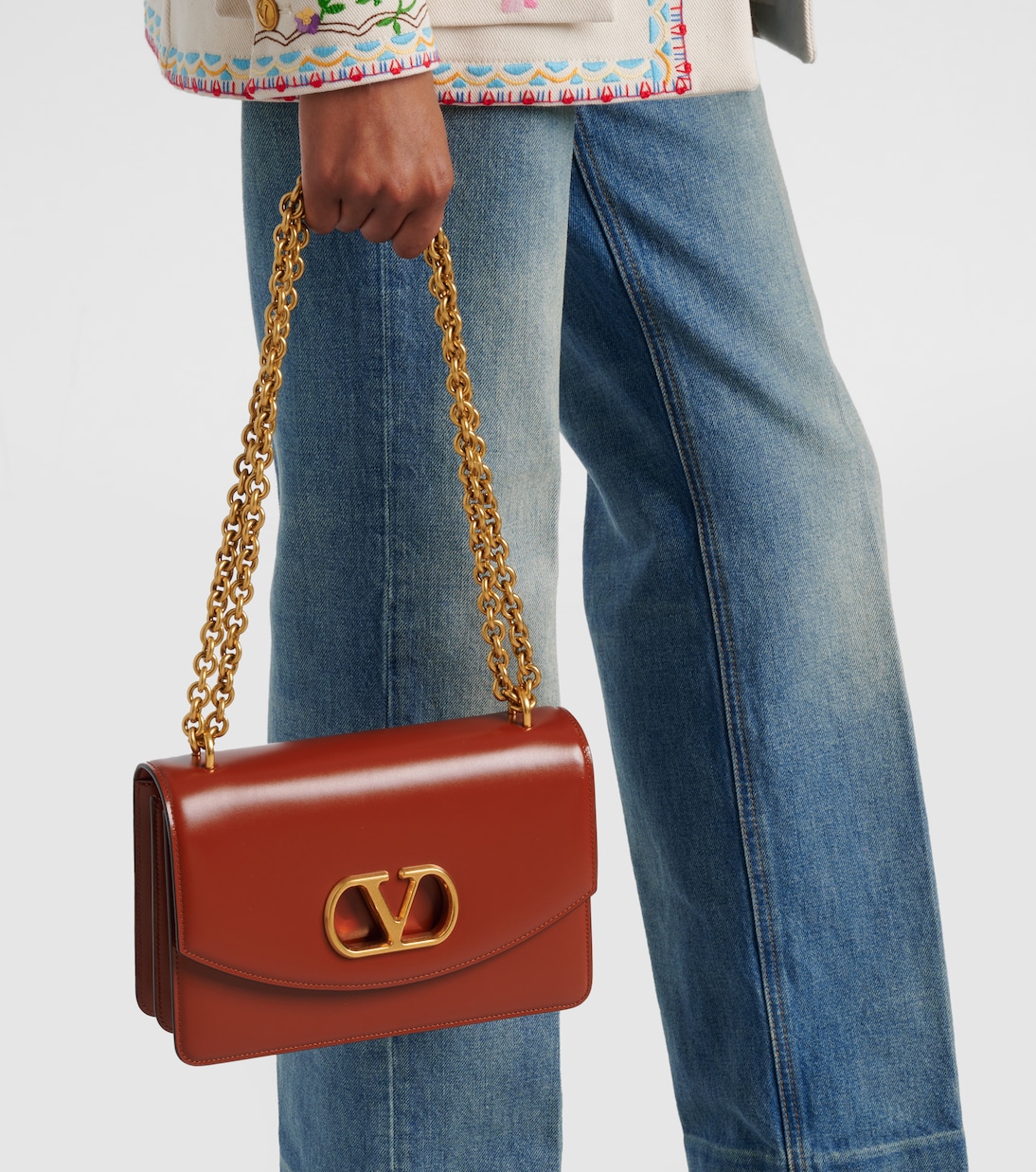 Sac Vain Medium en cuir | Valentino Garavani