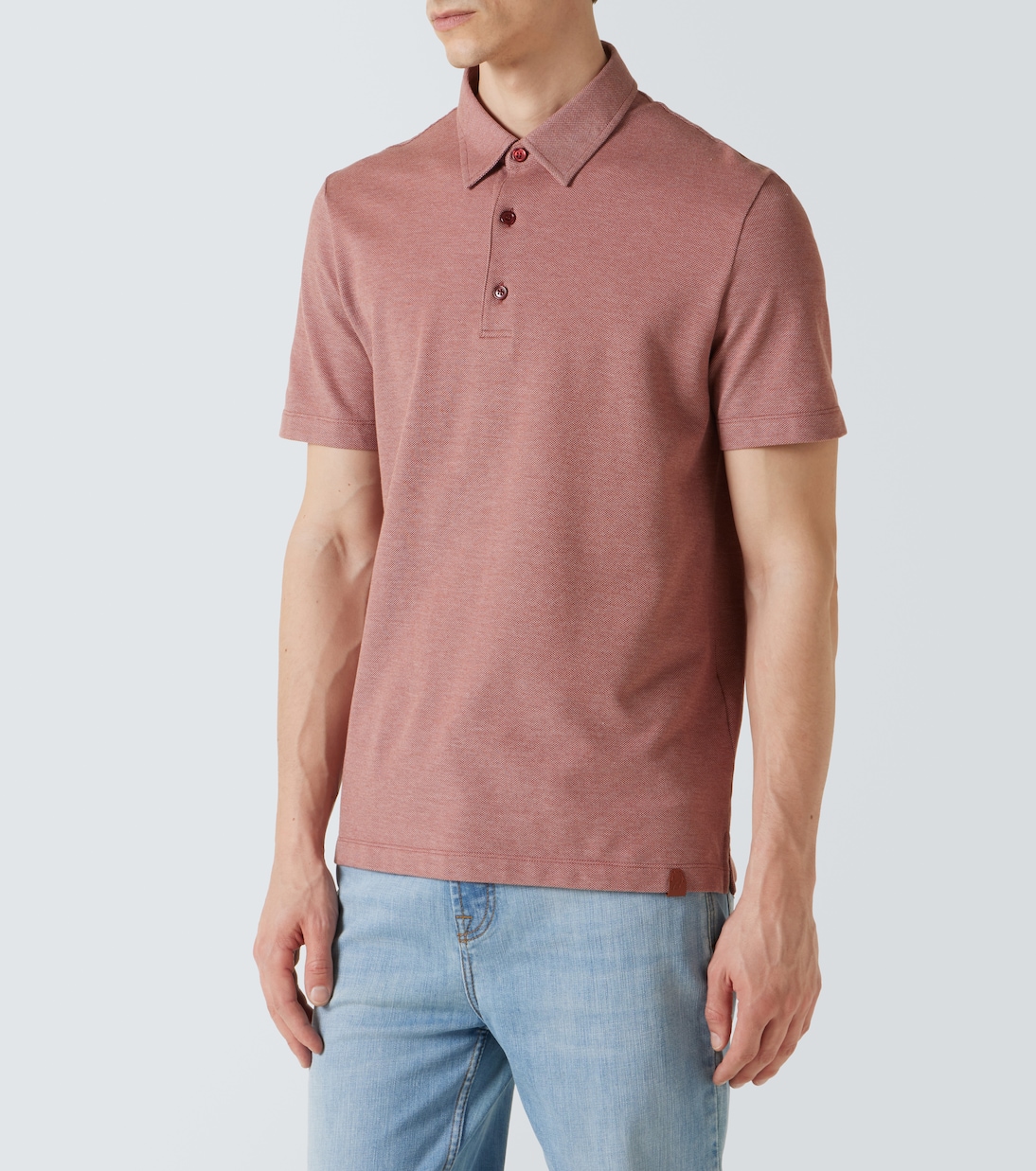 Polo en piqué de algodón | Brioni