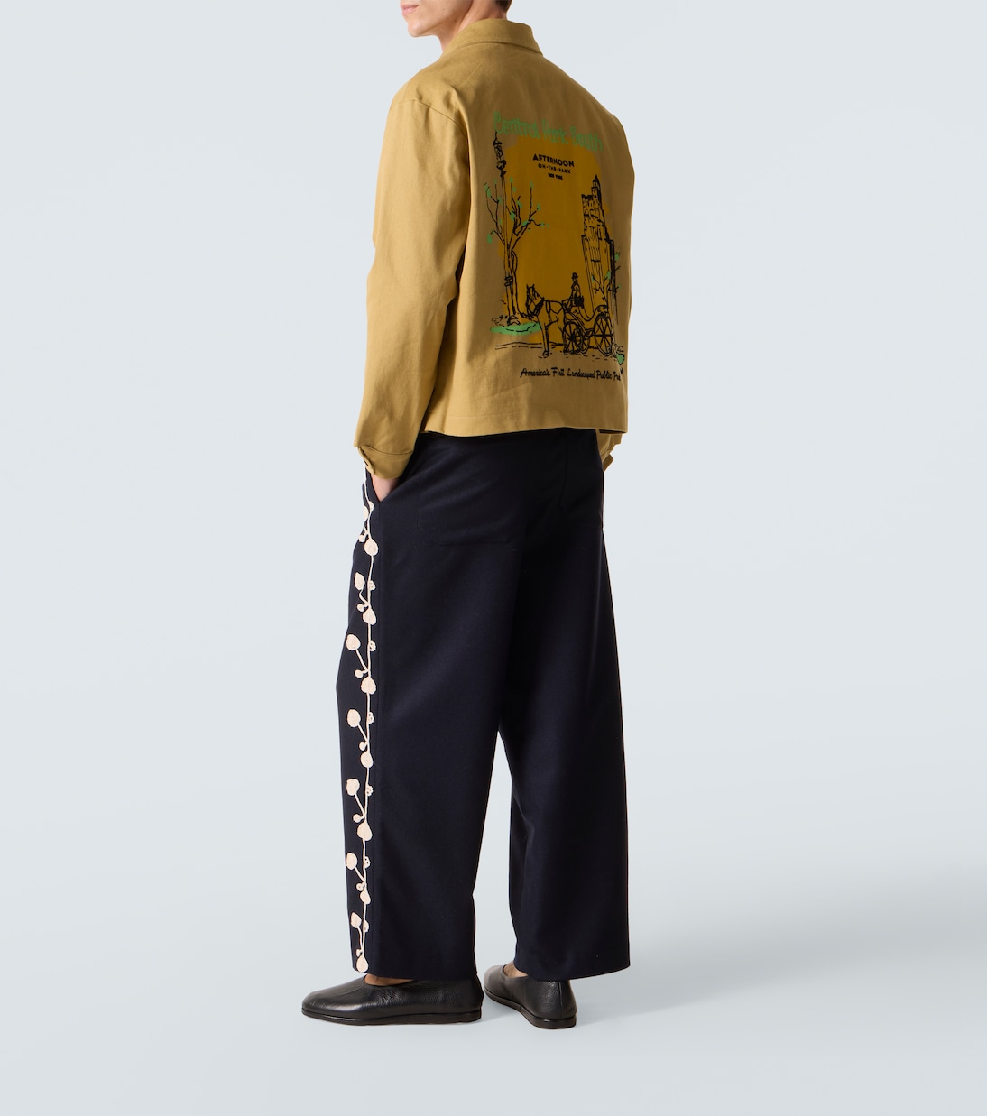 Central Park cotton blouson jacket | Bode