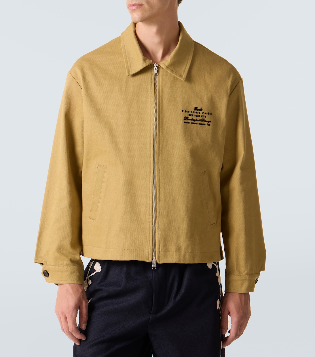 Central Park cotton blouson jacket | Bode