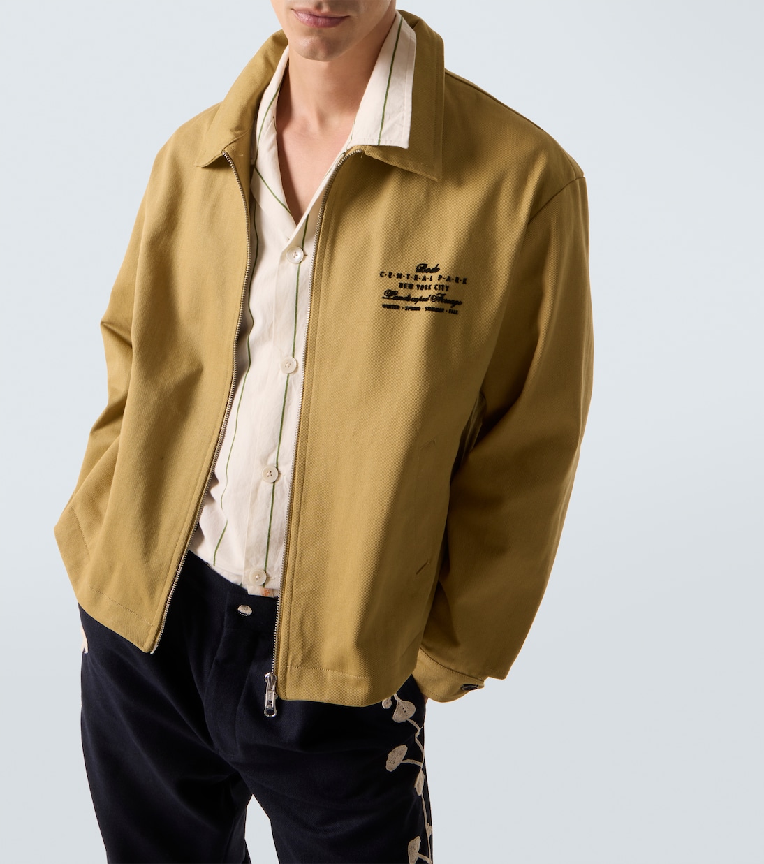 Central Park cotton blouson jacket | Bode