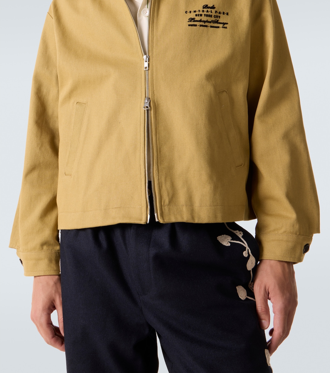 Central Park cotton blouson jacket | Bode
