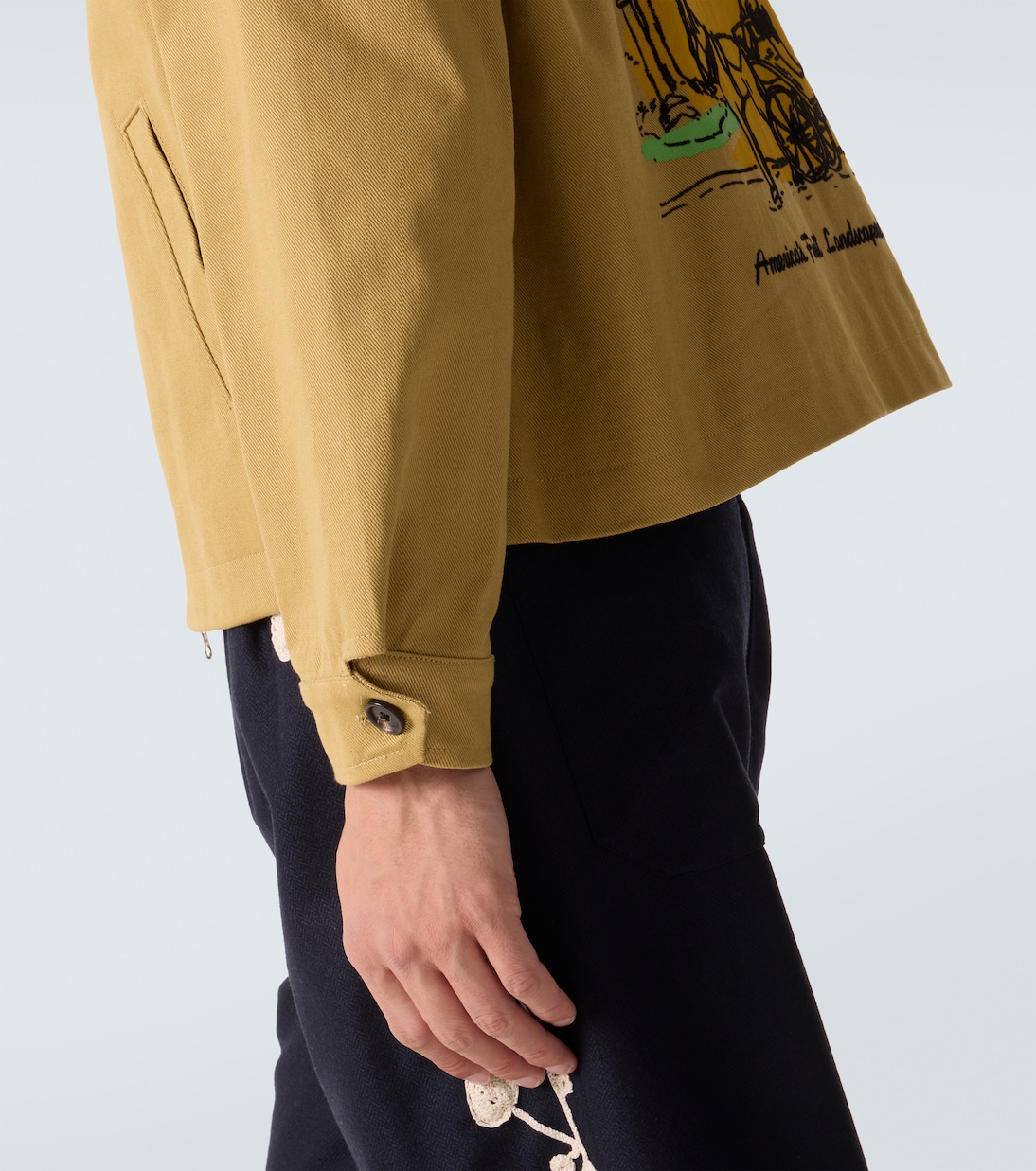 Central Park cotton blouson jacket | Bode