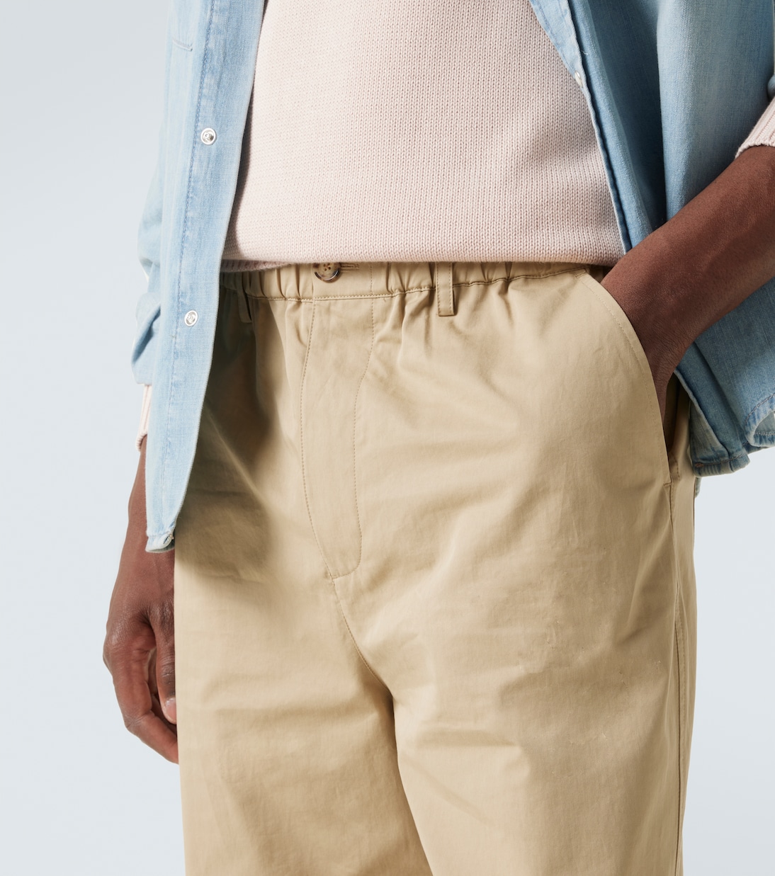 Gerade Hose aus Baumwolle | Frame