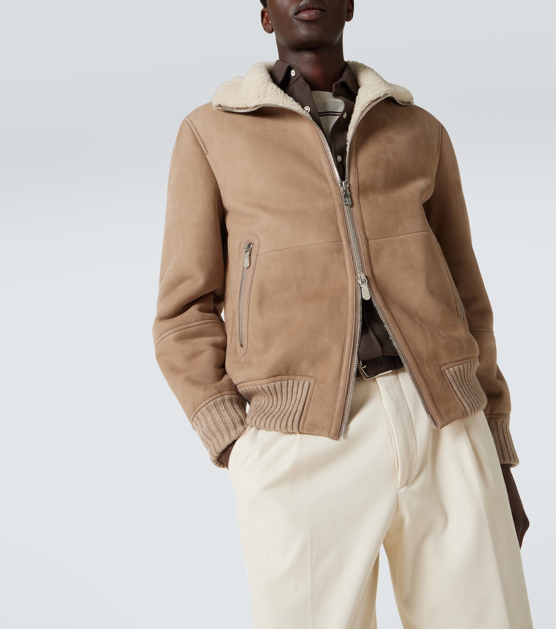 Leather jacket | Brunello Cucinelli