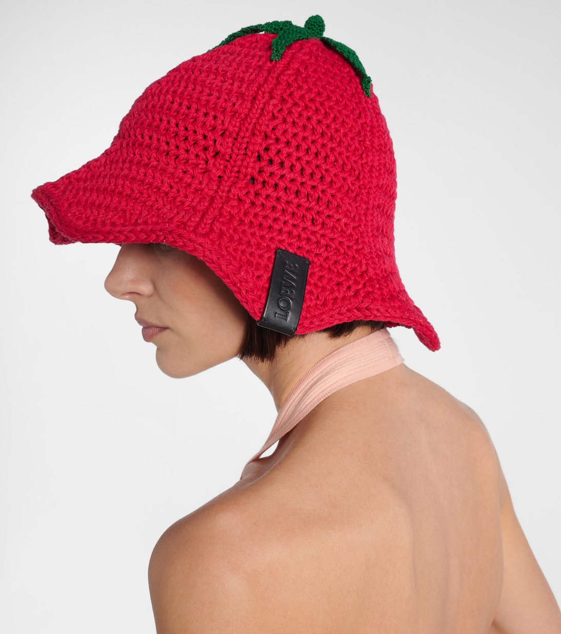 Cappello da pescatore Tomato in crochet | Loewe