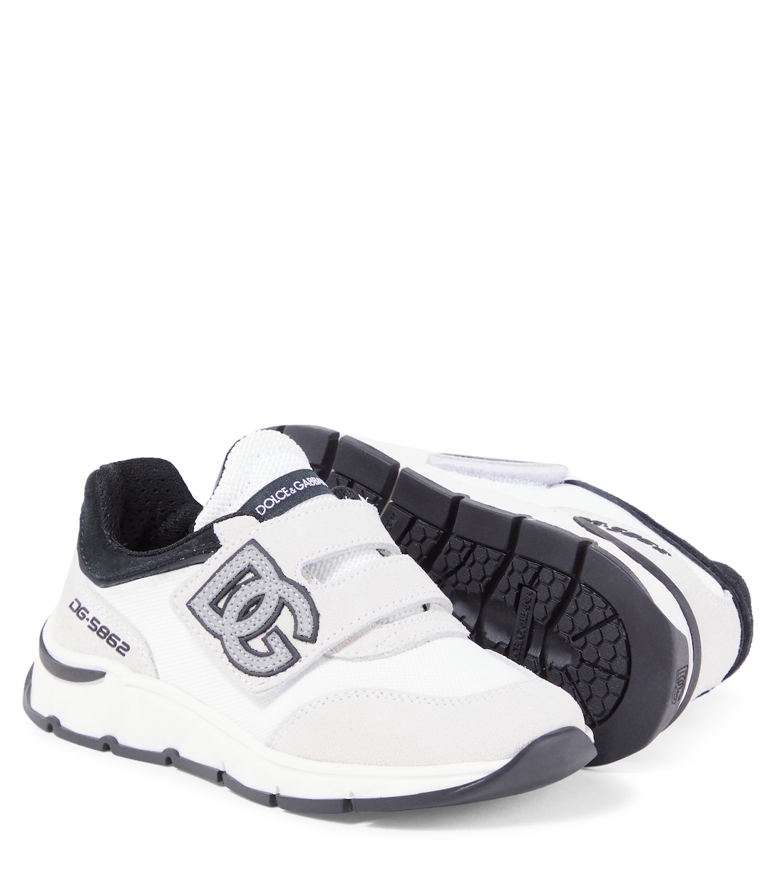 DG Running suede sneakers  | Dolce&Gabbana Kids