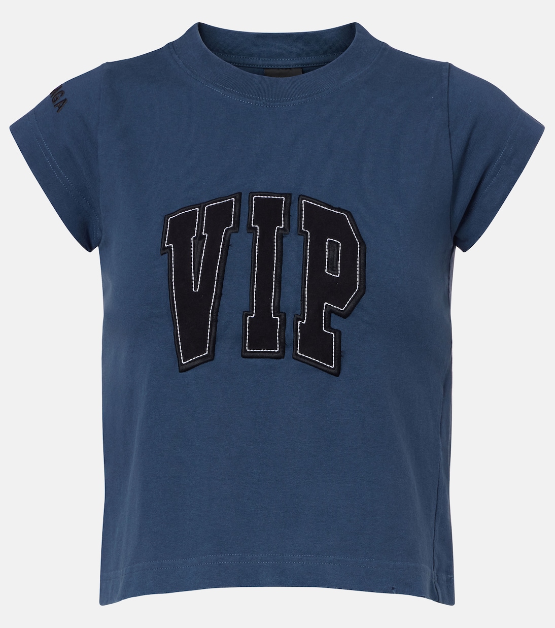 Patch-appliqué cotton-blend jersey T-shirt | Balenciaga