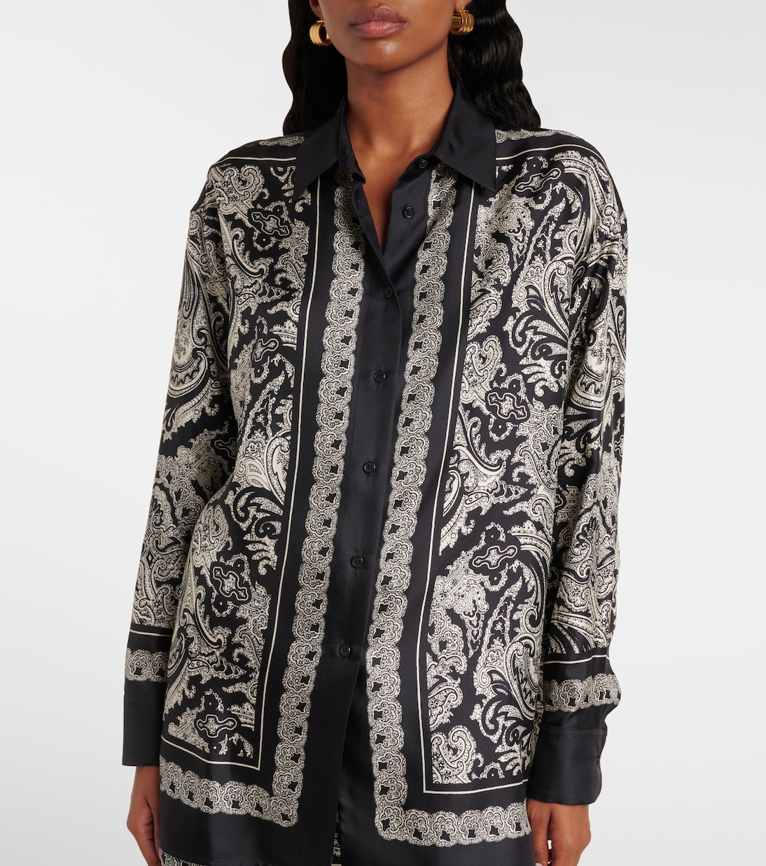 Hemd Alfie aus Seiden-Twill | Nili Lotan