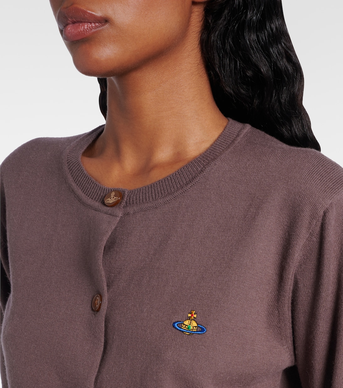 Cardigan Orb in cotone e cashmere | Vivienne Westwood