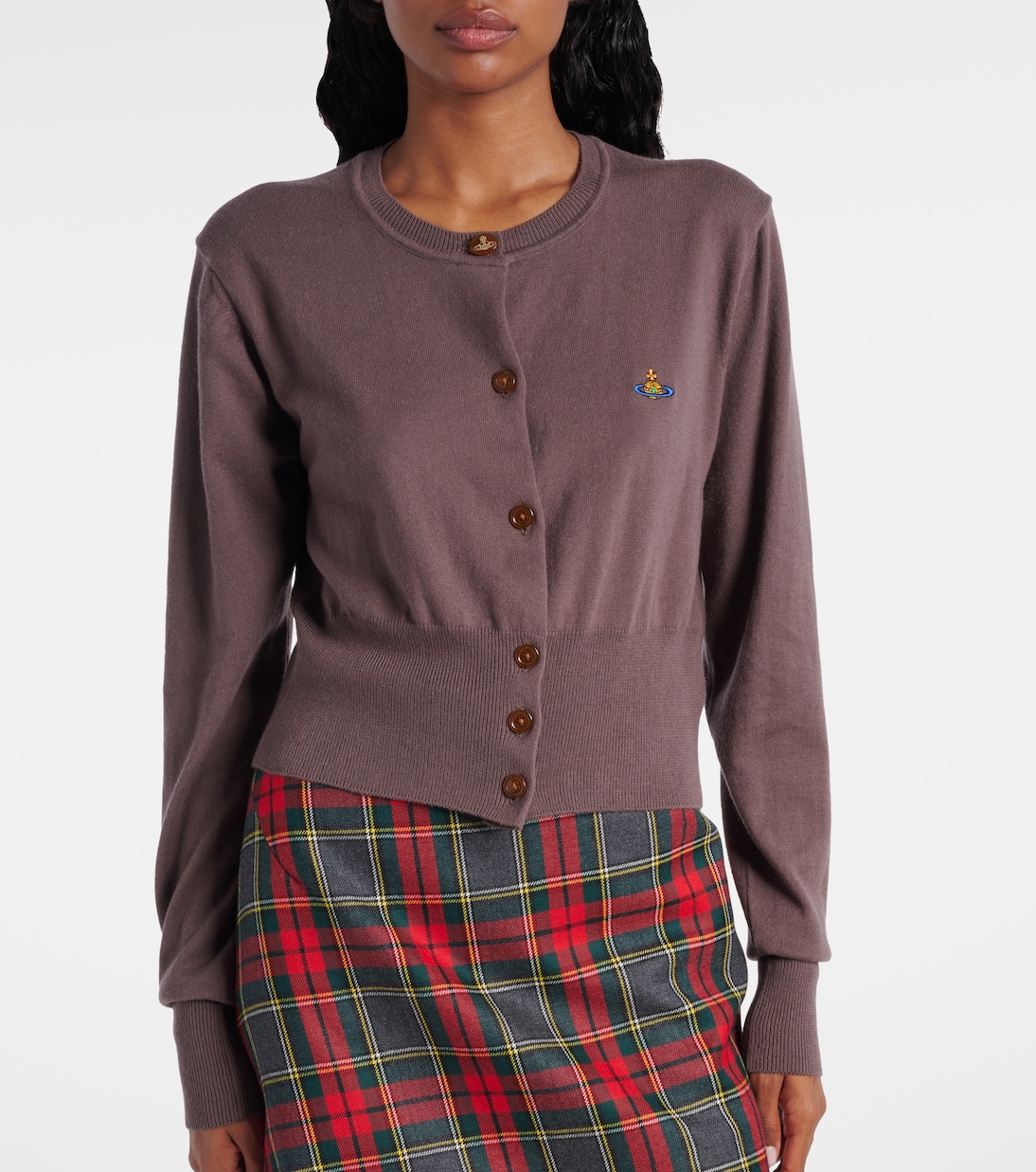 Cardigan Orb in cotone e cashmere | Vivienne Westwood