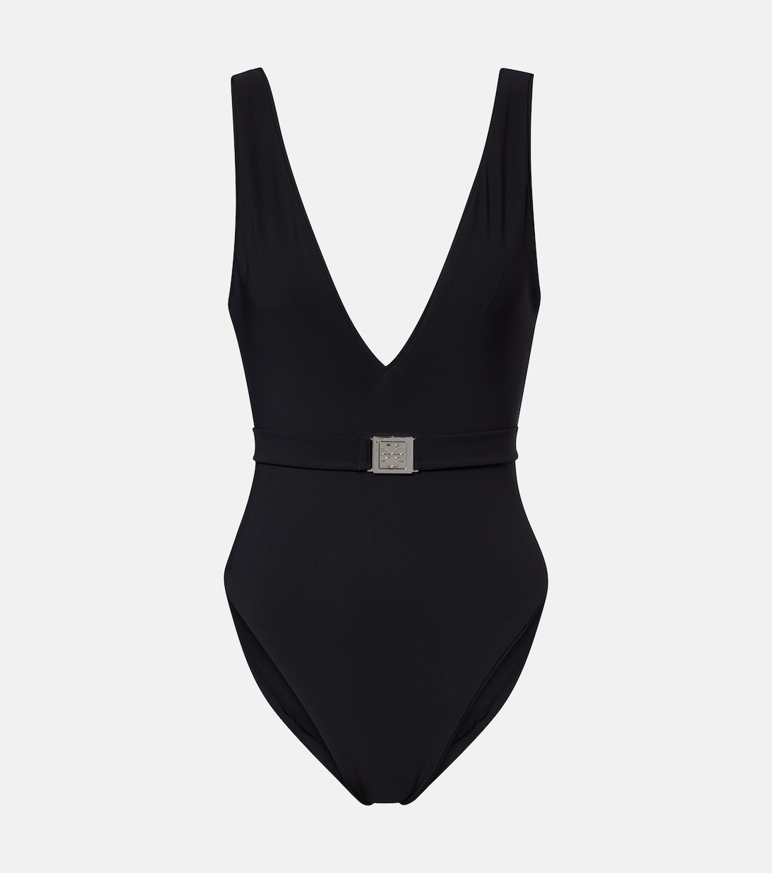 Double T belted swimsuit | Tory Burch