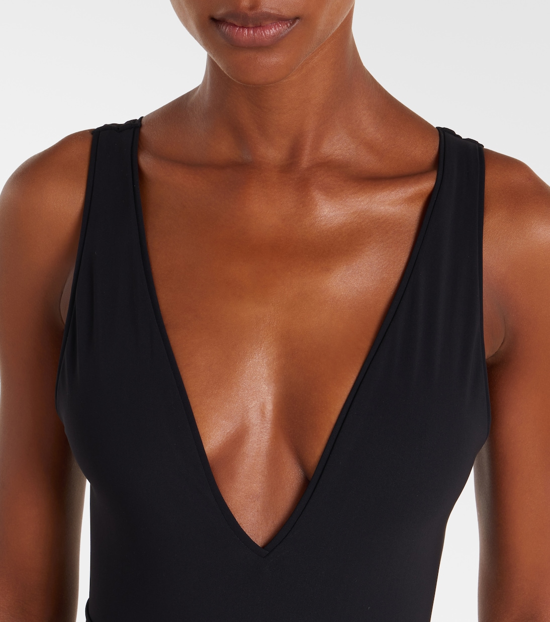 Double T belted swimsuit | Tory Burch