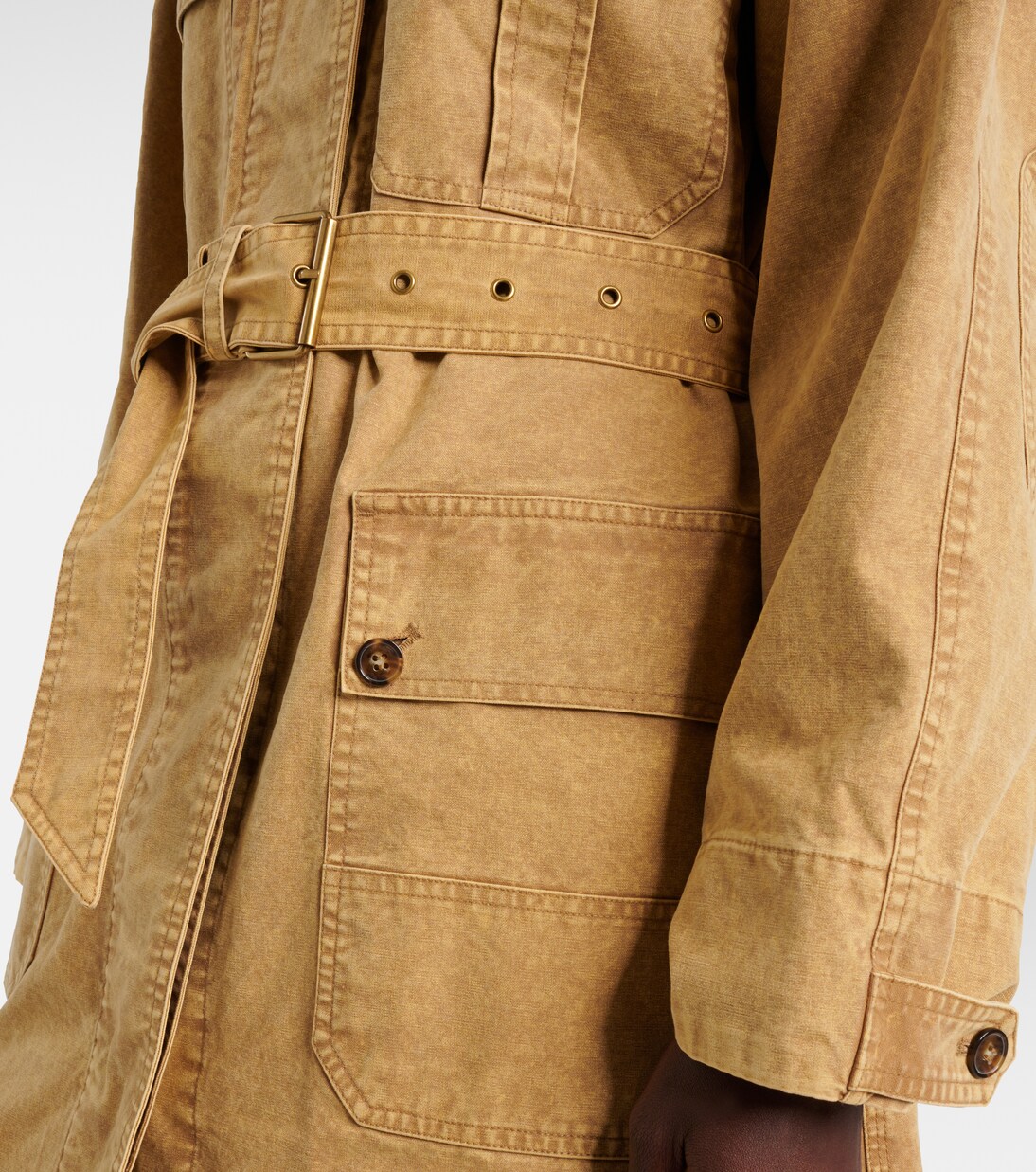 Michaela denim trench coat | Marant Etoile