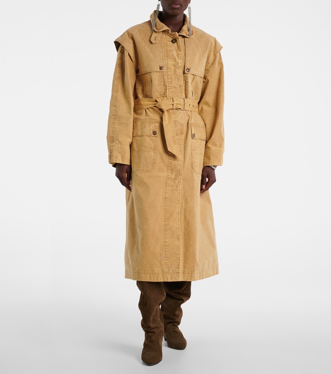 Michaela denim trench coat | Marant Etoile