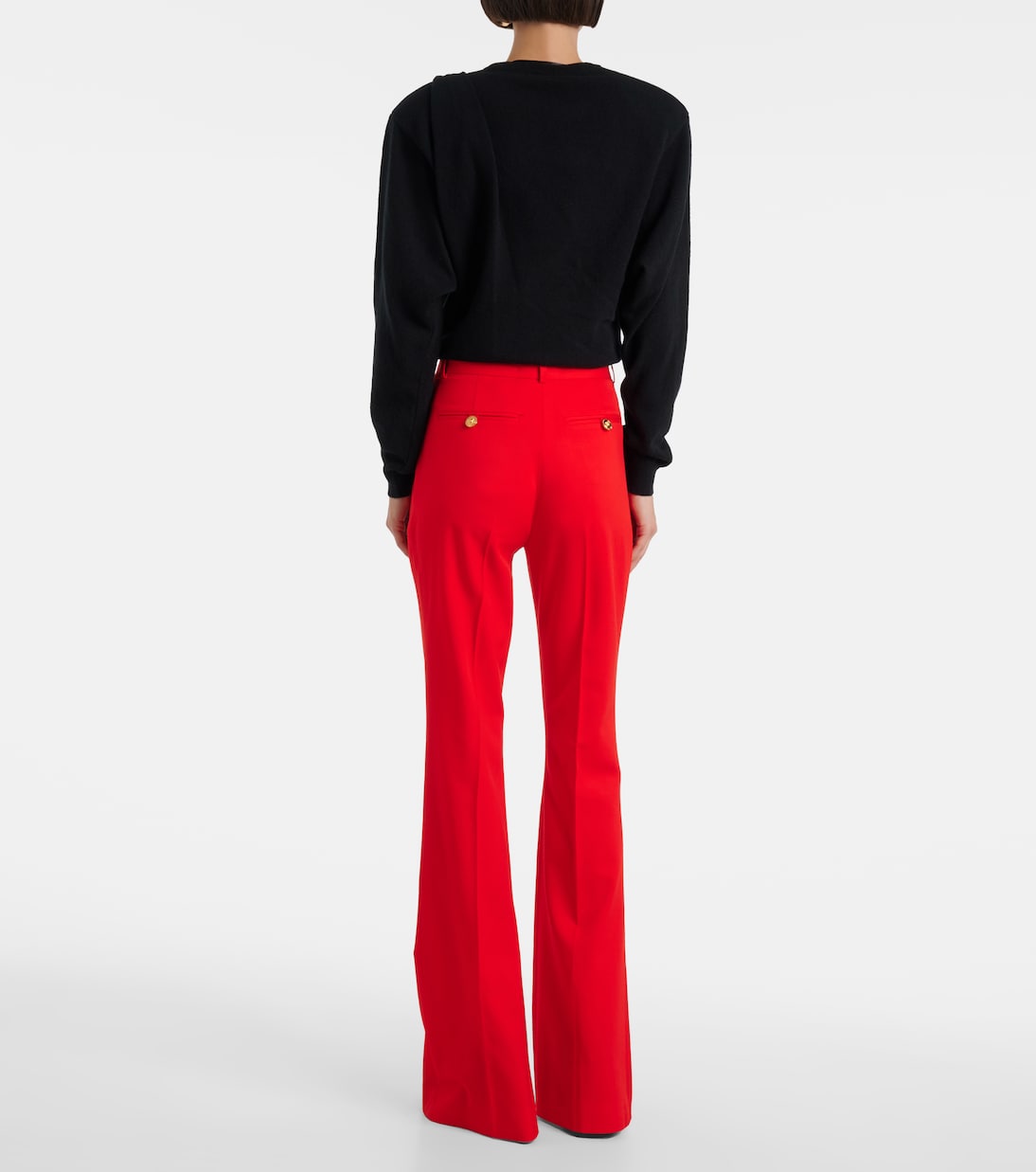 Schlaghose Medusa '95 aus Wolle | Versace