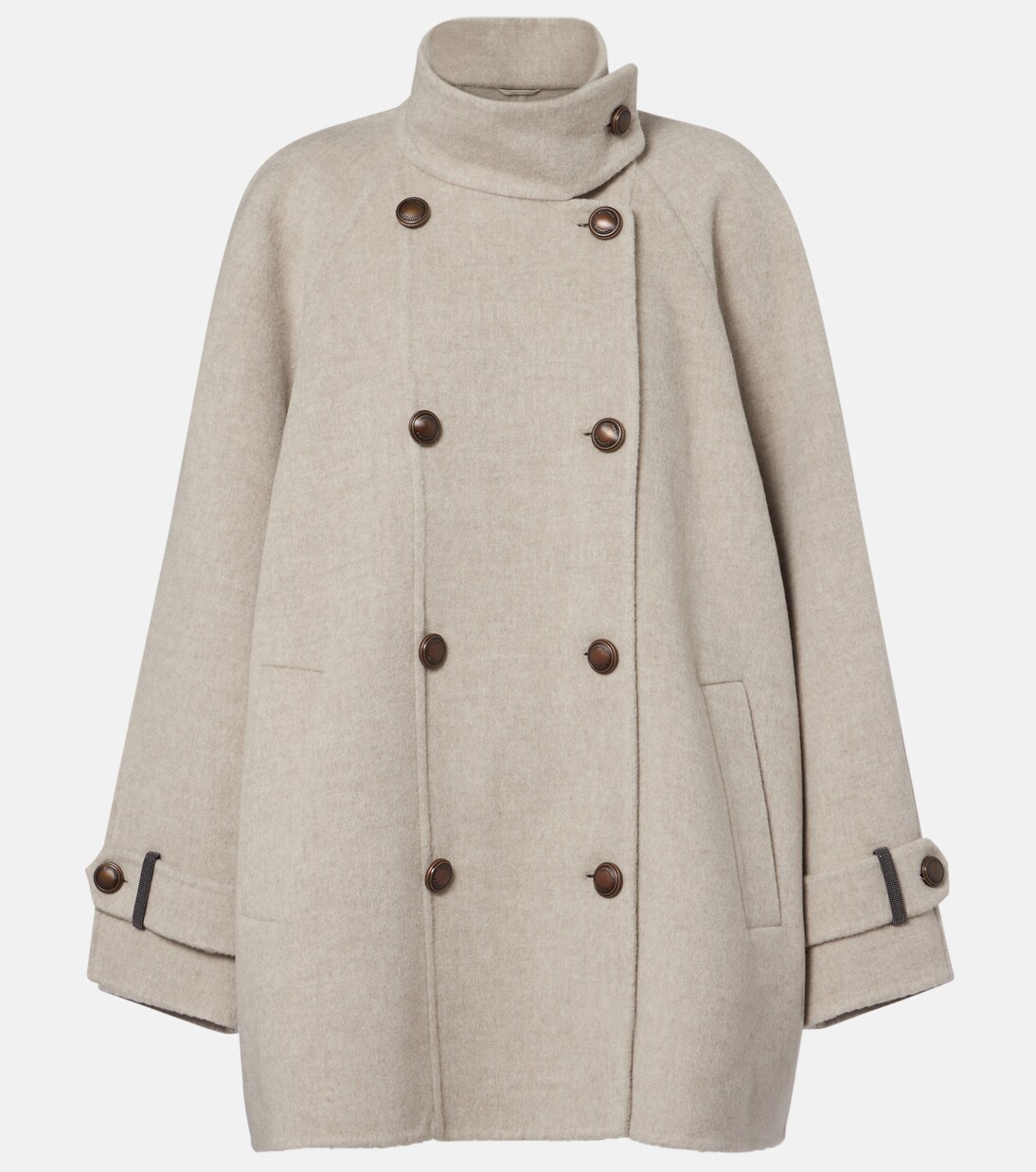 Manteau en laine et cachemire | Brunello Cucinelli