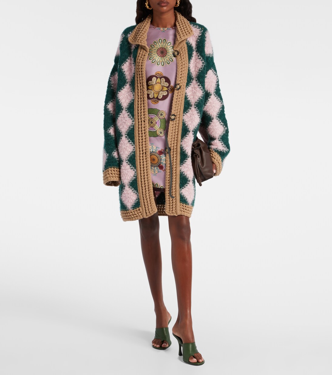 Crochet wool-blend cardigan | La DoubleJ