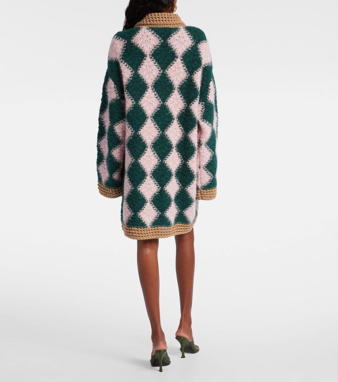 Crochet wool-blend cardigan | La DoubleJ