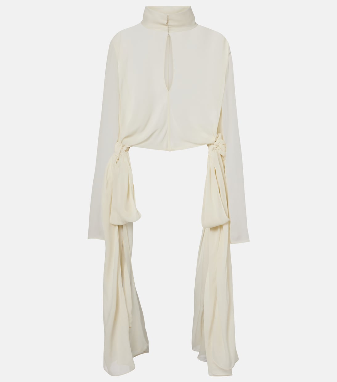 Semi-sheer blouse | Alaïa