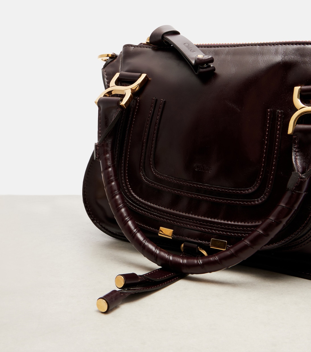 SchultertascheMarcie Small aus Leder | Chloé