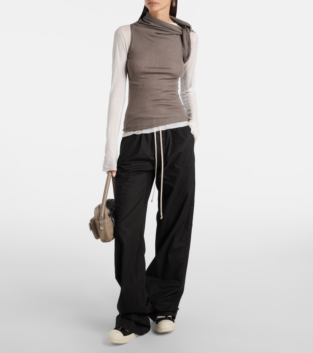 Zapatillas Jumbolace Geobasket de piel | Rick Owens