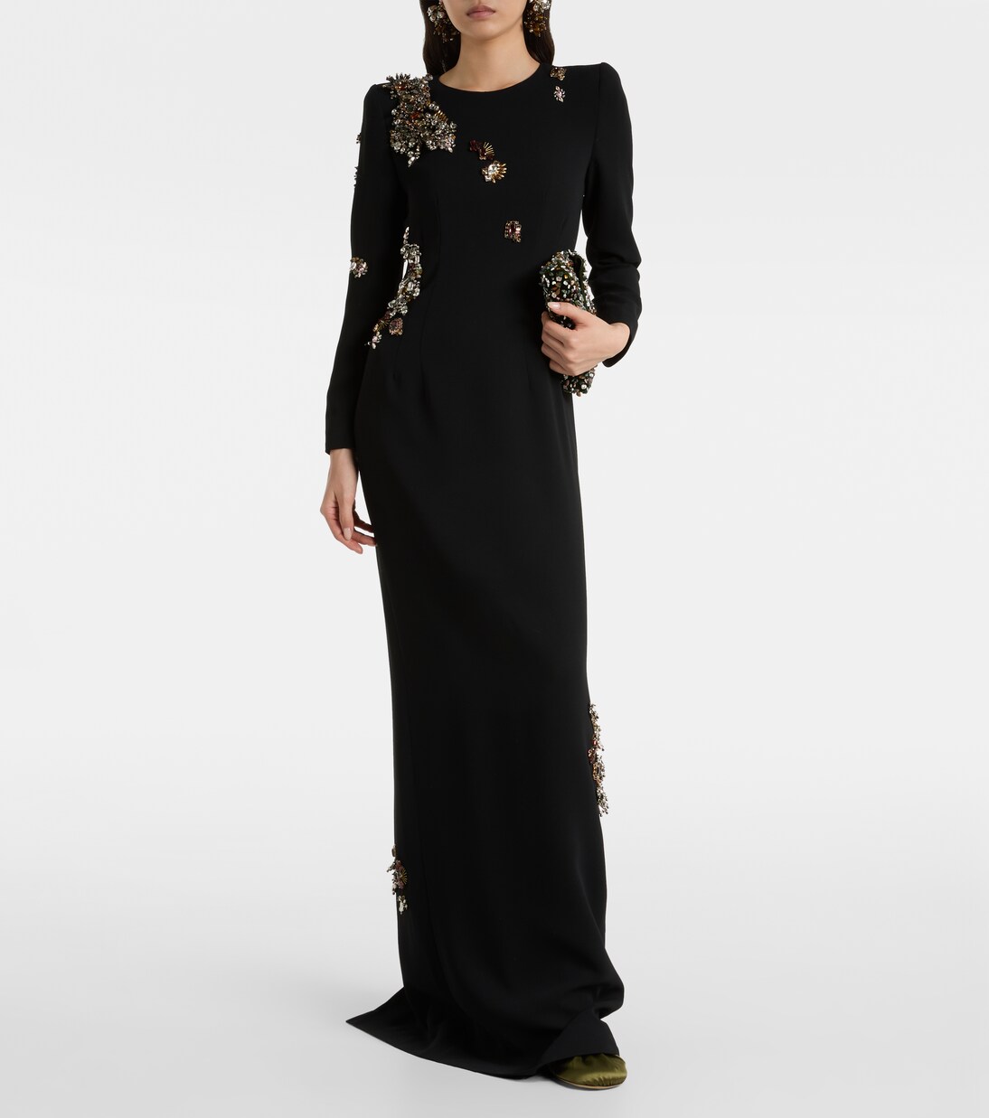 Embellished gown | Dries Van Noten