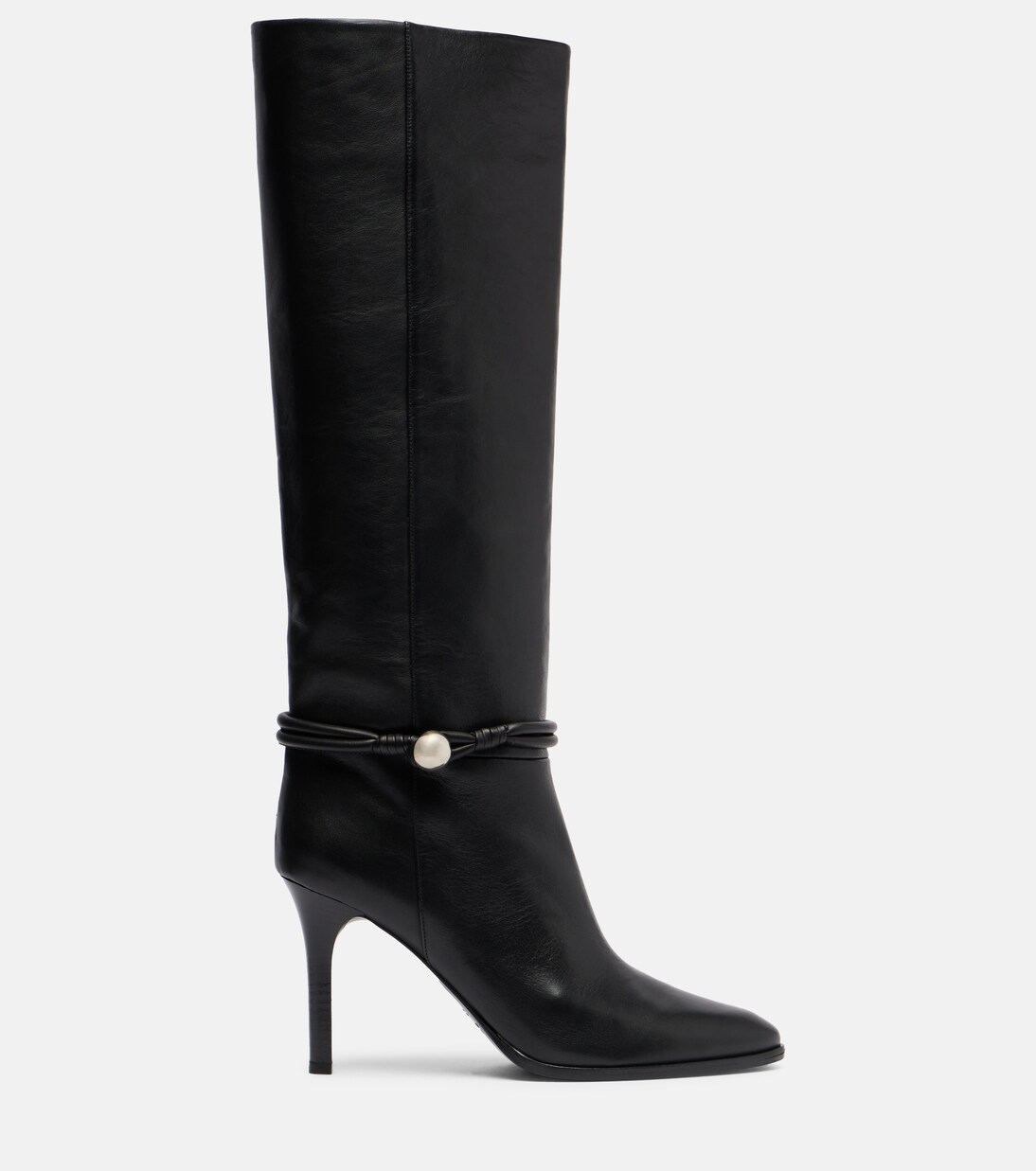 Ieva Button 90 leather knee-high boots | Isabel Marant