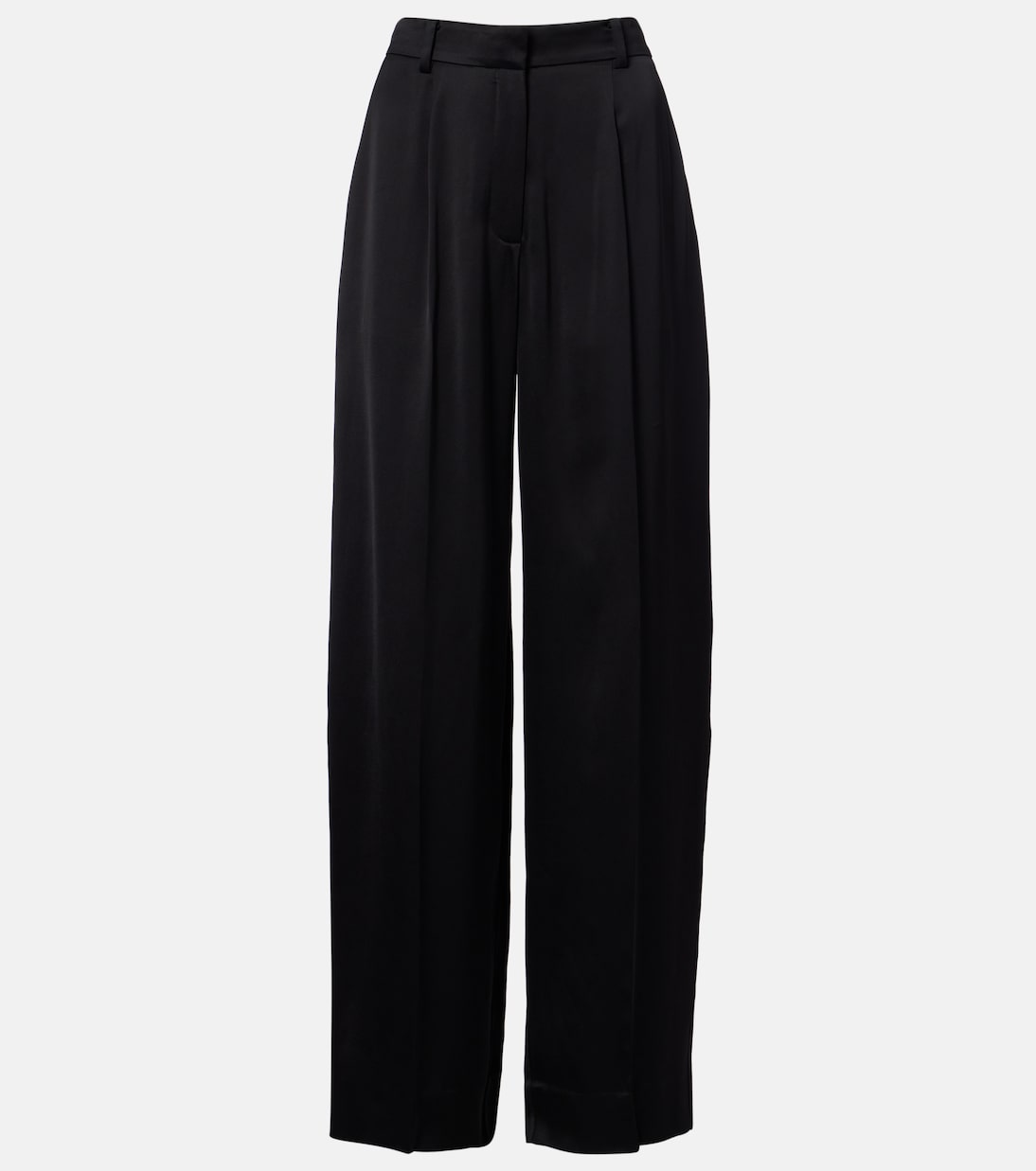 Satin wide-leg pants | Toteme