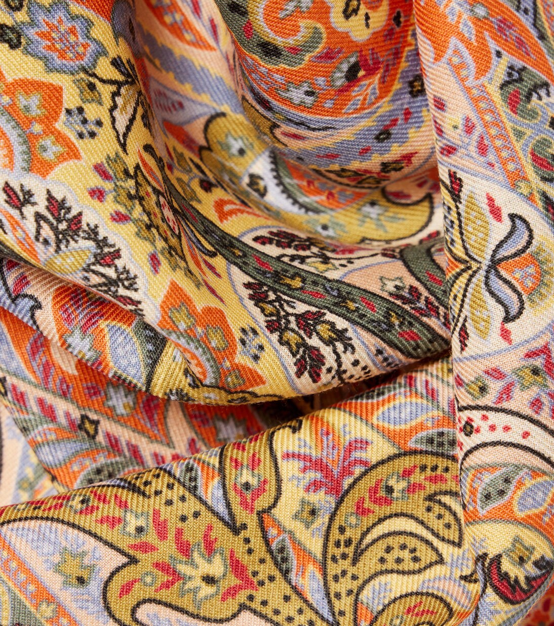 Floral wool and silk scarf  | Etro