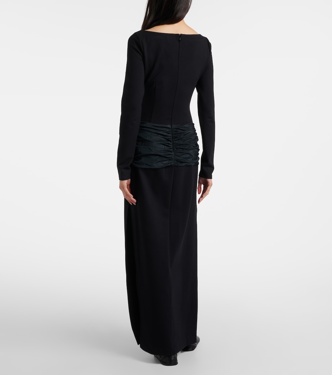 Holland draped maxi dress | Staud