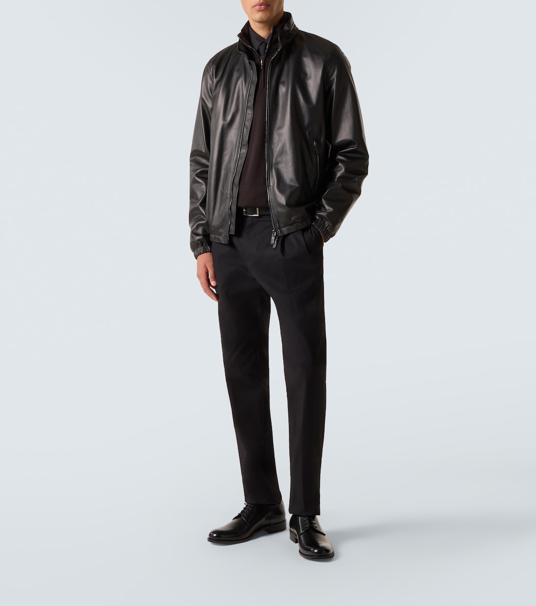 Leather jacket  | Giorgio Armani