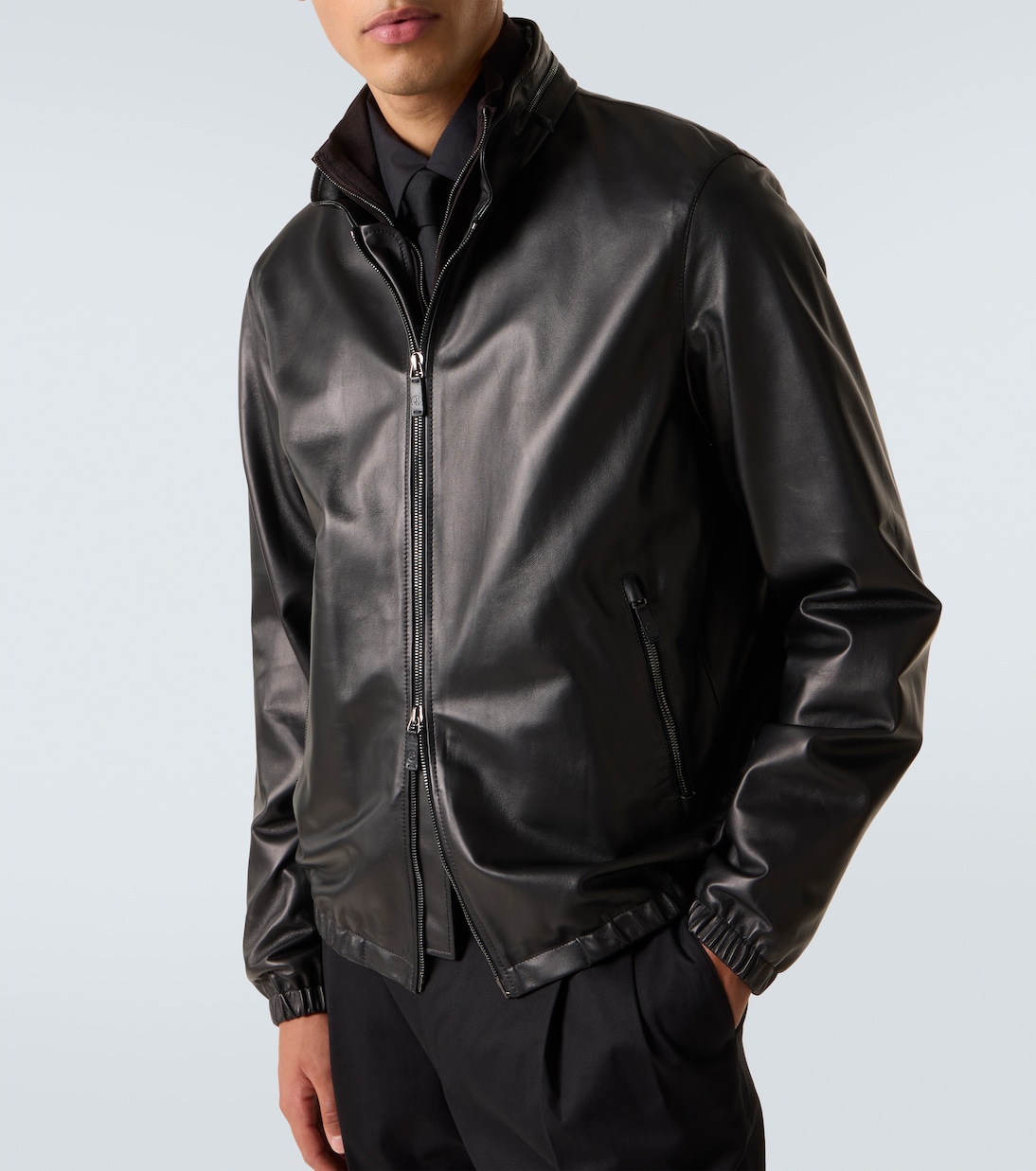 Leather jacket  | Giorgio Armani
