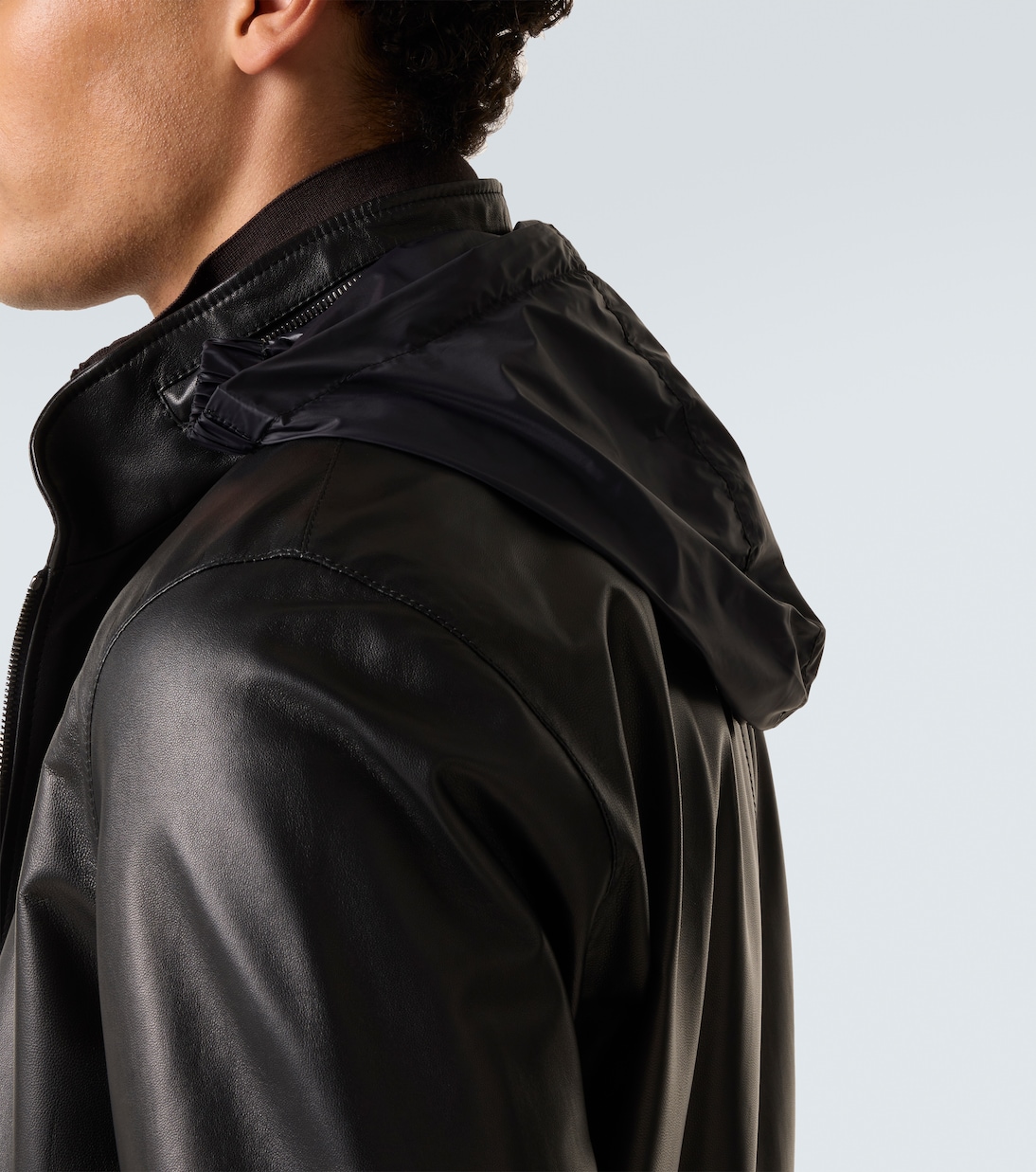 Leather jacket  | Giorgio Armani