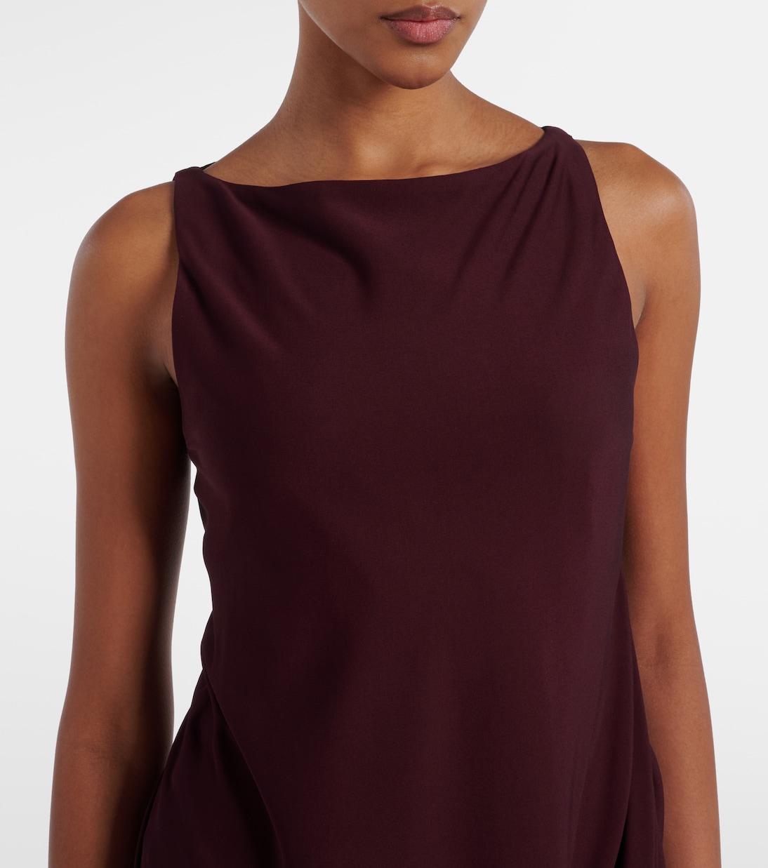 Draped midi dress | Loewe