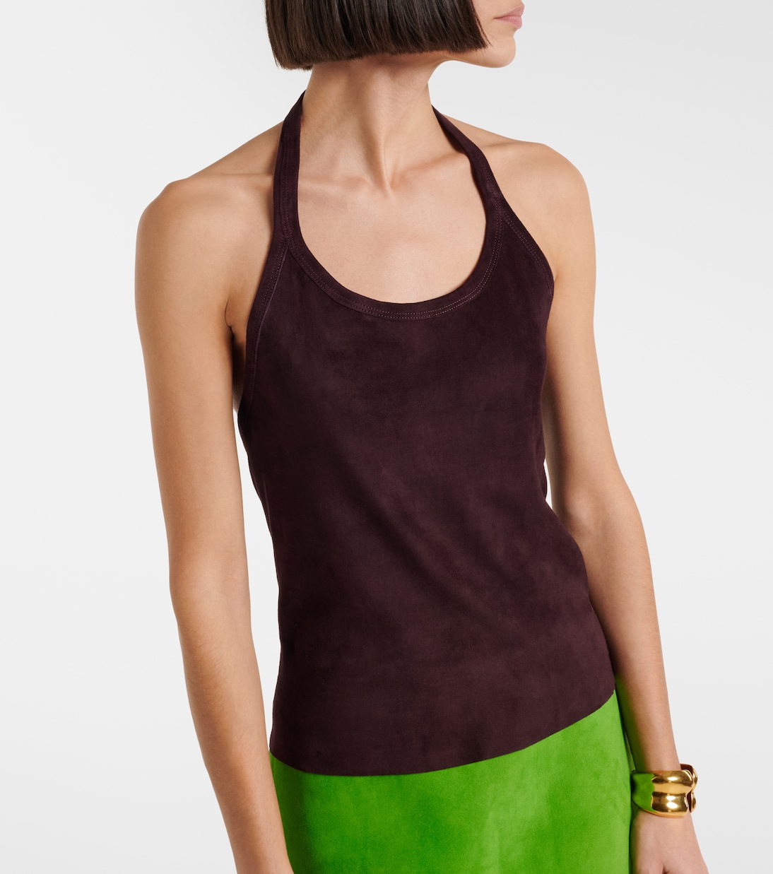 Top Cherry in suede | Stouls