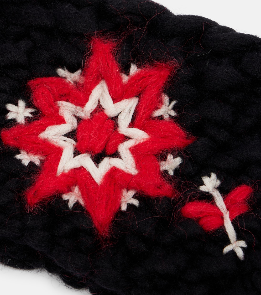 Embroidered wool-blend headband | Moncler