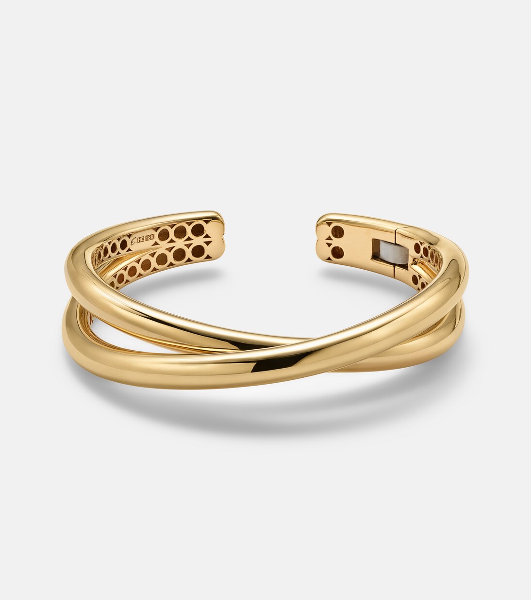 Infinity Loop 18kt gold (750/1000) cuff bracelet | Engelbert