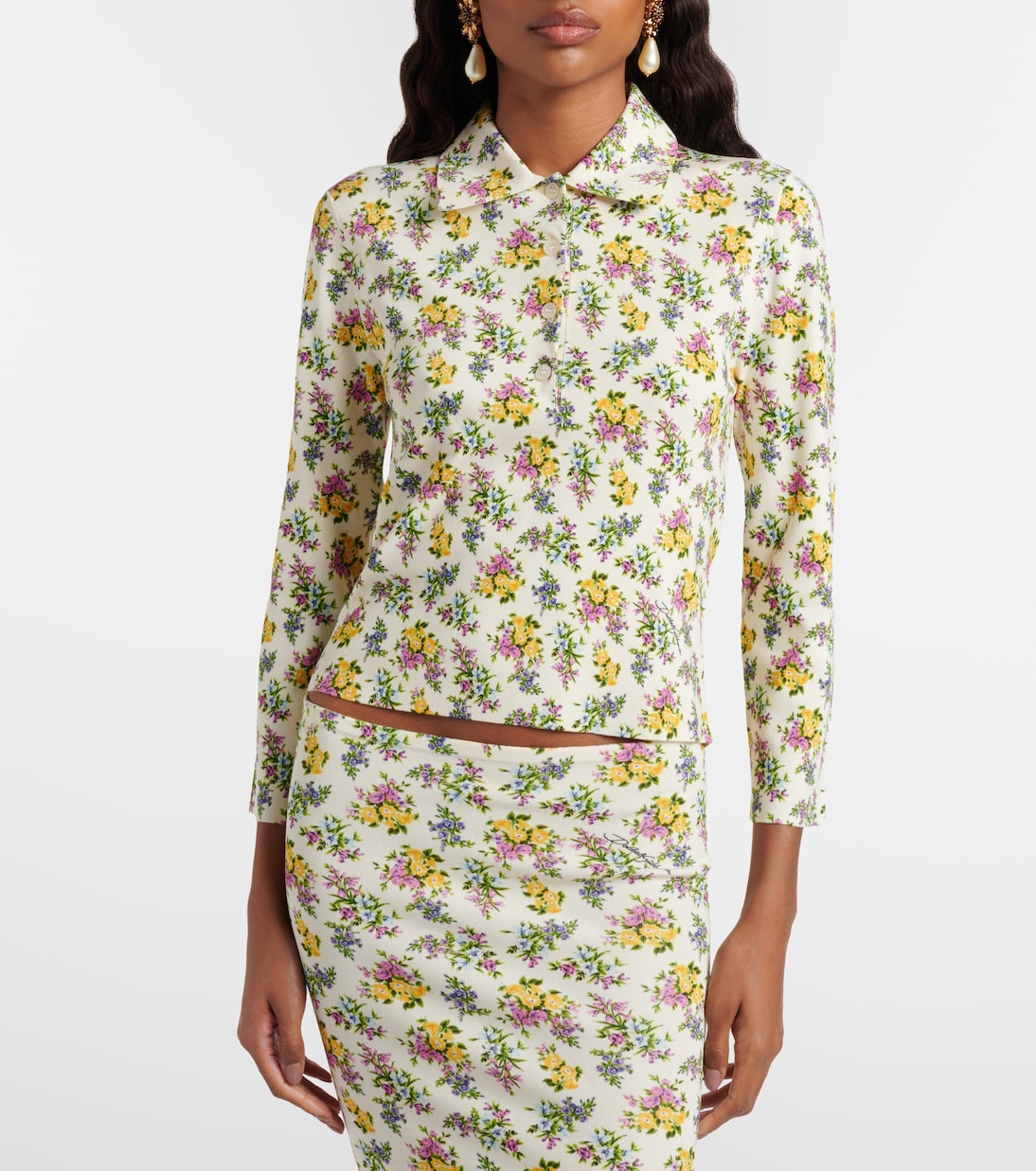 Floral polo shirt | Dolce&Gabbana