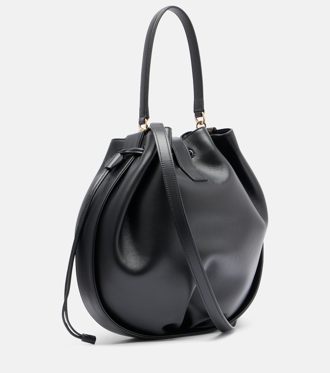 Hug leather bucket bag | Ferragamo