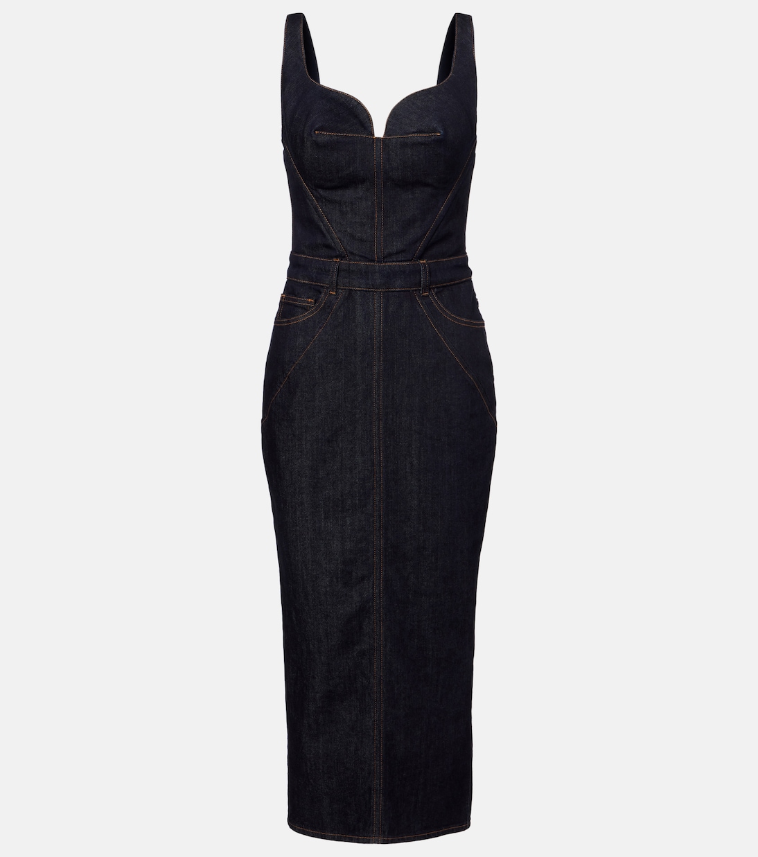 Denim bustier dress | Givenchy