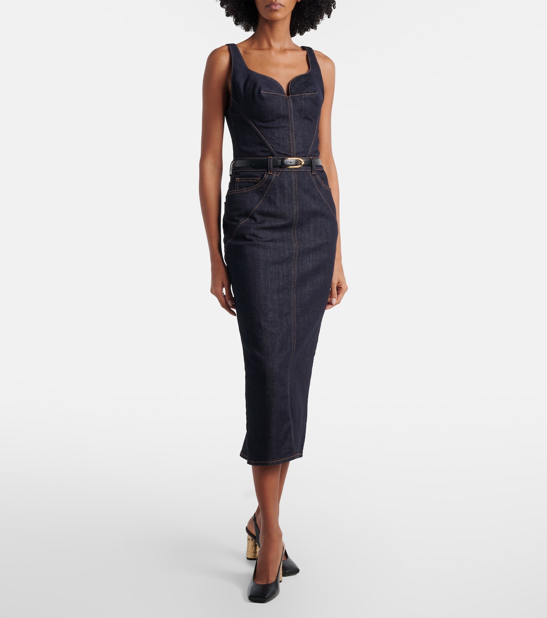 Denim bustier dress | Givenchy